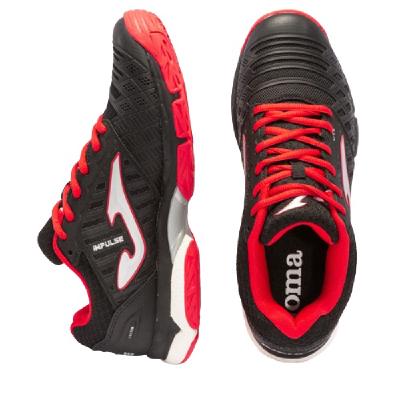 Кроссовки для бадминтона сквоша Joma V.IMPULSE 2301 Black/Red