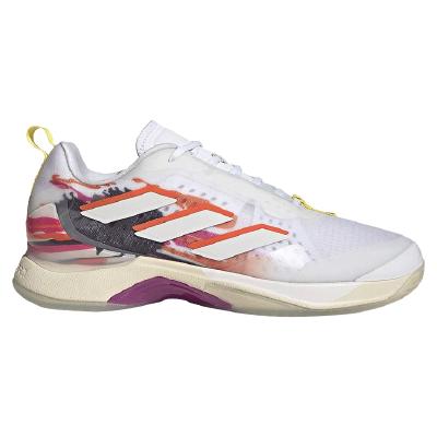 Кроссовки женские Adidas Avacourt (Белый/Оранжевый/Розовый)