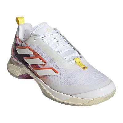 Кроссовки женские Adidas Avacourt (Белый/Оранжевый/Розовый)