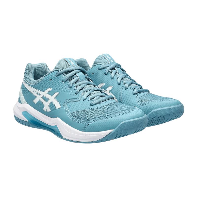 Кроссовки женские Asics Gel-Dedicate 8 (Gris Blue/White)