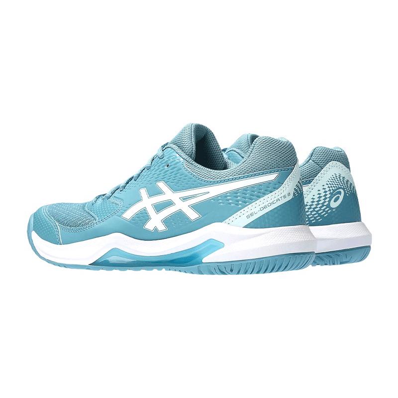 Кроссовки женские Asics Gel-Dedicate 8 (Gris Blue/White)