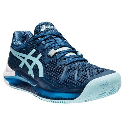 Кроссовки женские Asics Gel-Resolution 8 (Light Indigo/Clear Blue)