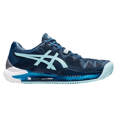 Кроссовки женские Asics Gel-Resolution 8 (Light Indigo/Clear Blue)
