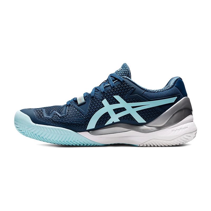Кроссовки женские Asics Gel-Resolution 8 (Light Indigo/Clear Blue)