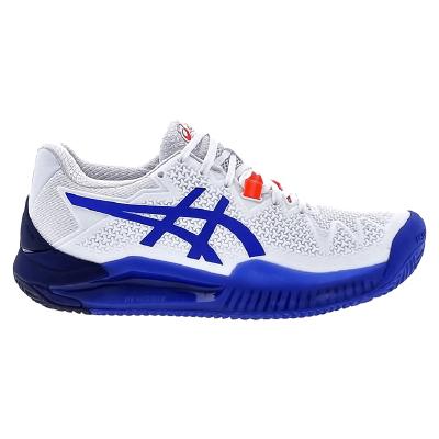 Кроссовки женские Asics Gel-Resolution 8 (White/Lapis Lazuli Blue)