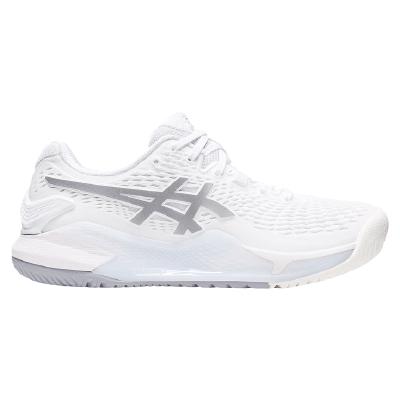 Кроссовки женские Asics Gel-Resolution 9 (White/Pure Silver)