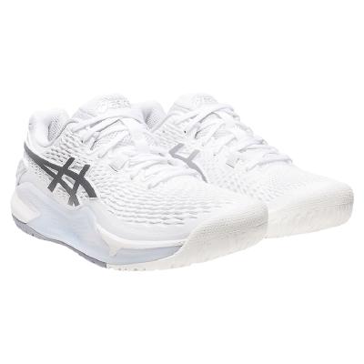 Кроссовки женские Asics Gel-Resolution 9 (White/Pure Silver)