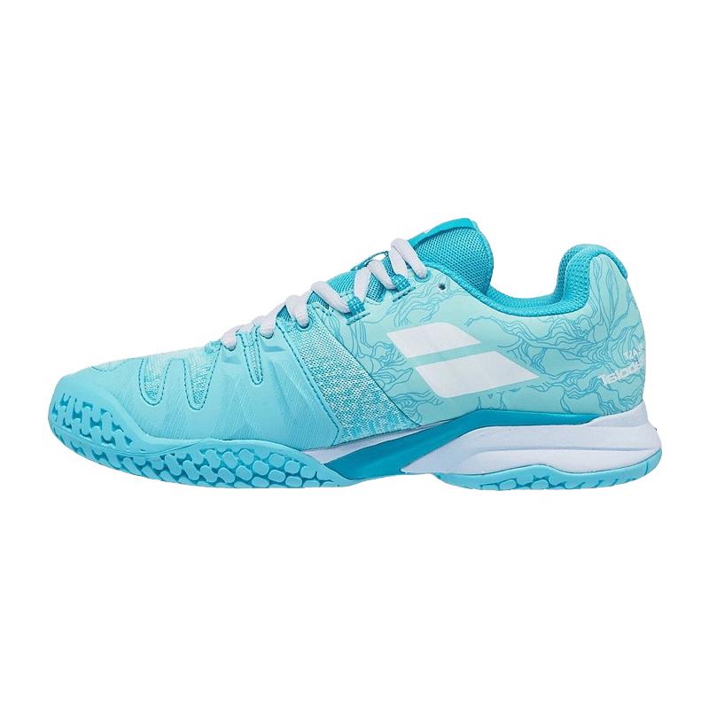 Кроссовки женские Babolat Propulse Blast All Court (Бирюзовый 4079)