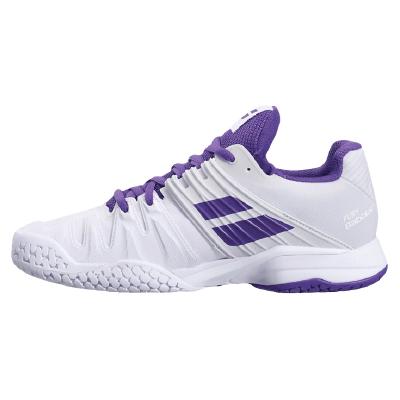 Кроссовки женские Babolat Propulse Fury All Court (Белый/Фиолетовый 1046)