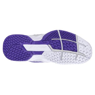 Кроссовки женские Babolat Propulse Fury All Court (Белый/Фиолетовый 1046)