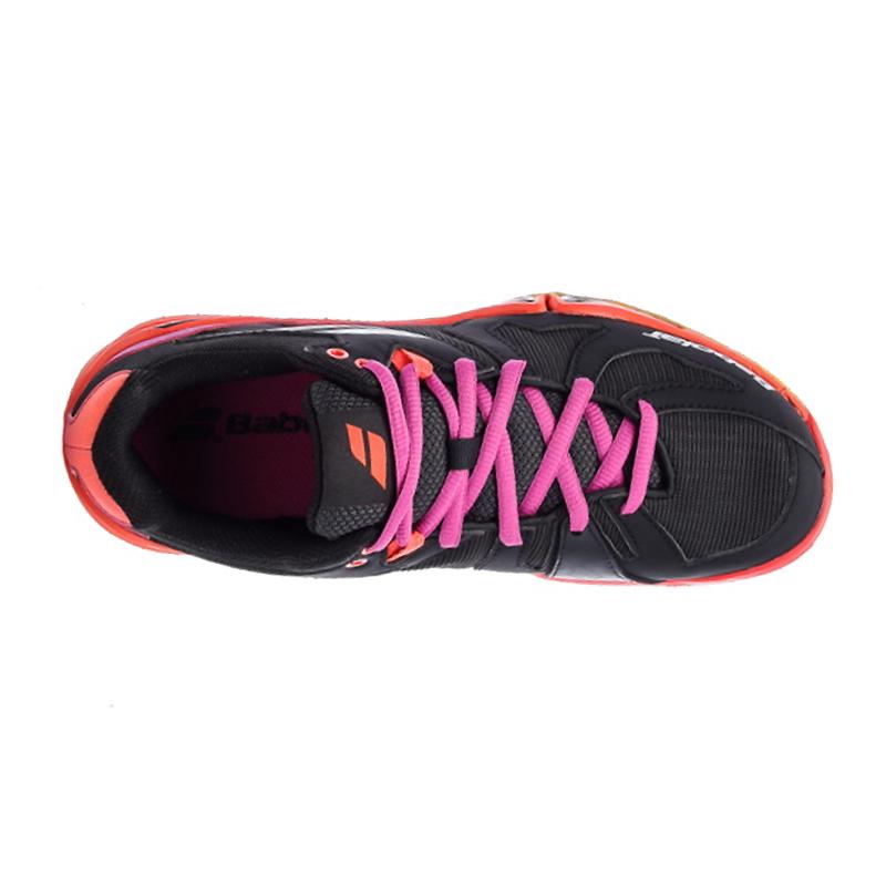 Кроссовки женские Babolat Shadow Spirit (Черный/Фиолетовый/Розовый 277)