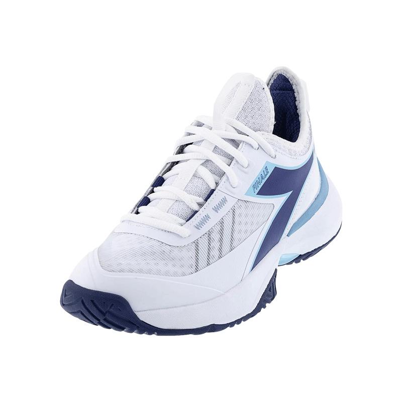 Кроссовки женские Diadora Finale W AG (White/Blue Print)