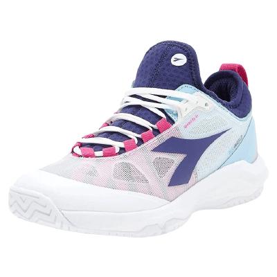 Кроссовки женские Diadora Speed Blushield Fly 4 + W AG (White/Blue Print/Pink Yarrow)