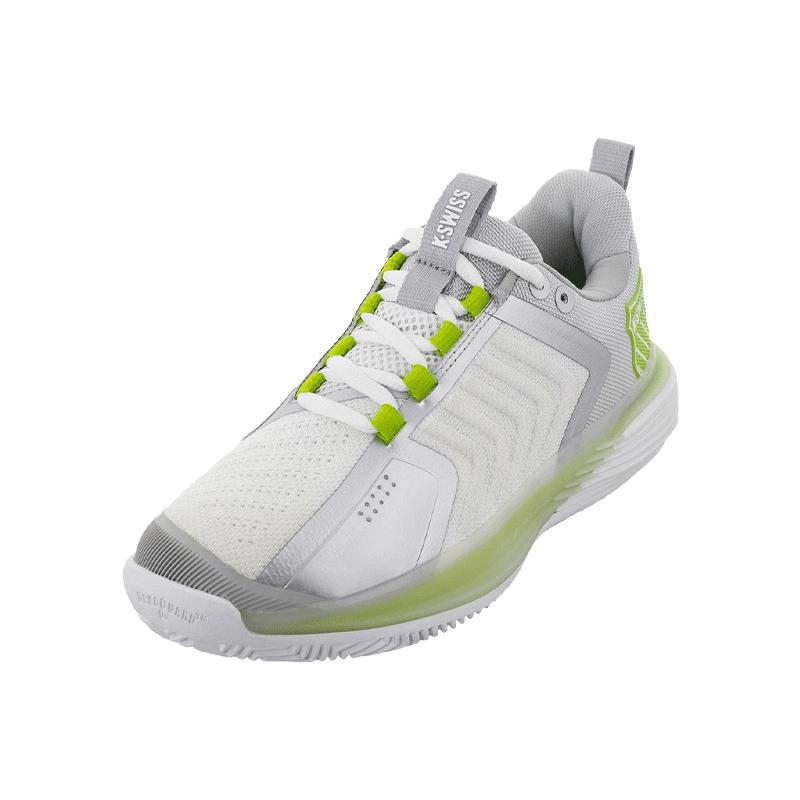 Кроссовки женские K-Swiss Ultrashot 3 (White/Gray Violet/Lime Green)