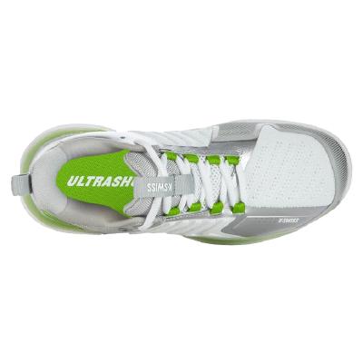 Кроссовки женские K-Swiss Ultrashot 3 (White/Gray Violet/Lime Green)