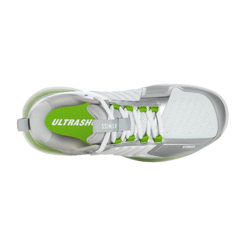 Кроссовки женские K-Swiss Ultrashot 3 (White/Gray Violet/Lime Green)