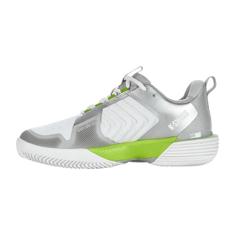 Кроссовки женские K-Swiss Ultrashot 3 (White/Gray Violet/Lime Green)