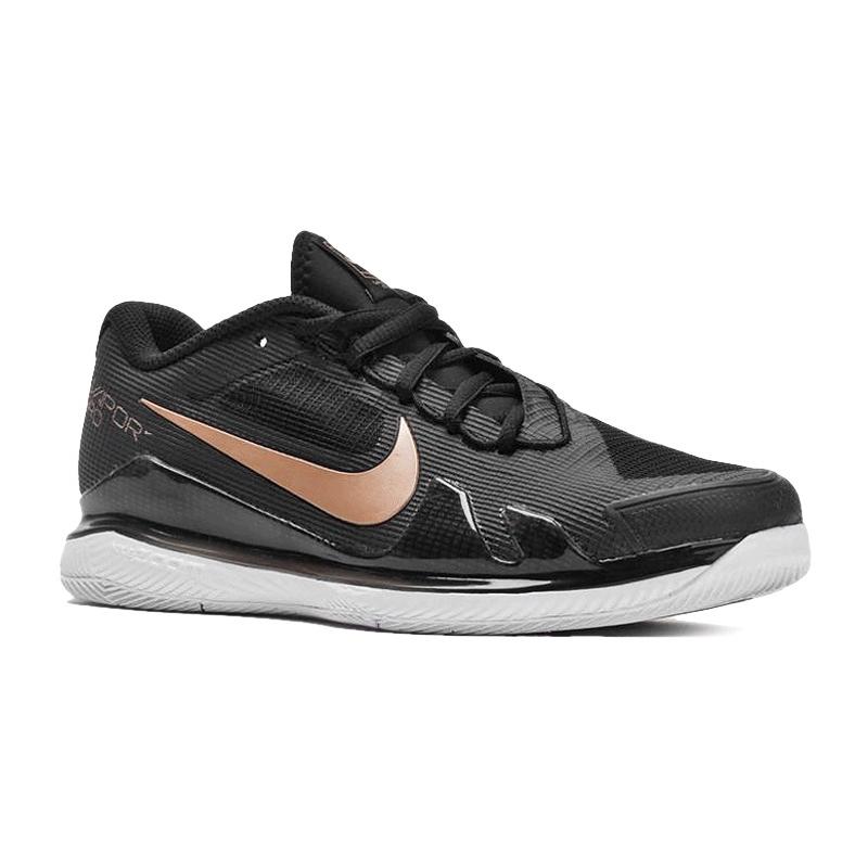Кроссовки женские Nike Air Zoom Vapor Pro (Черный/Золотой)