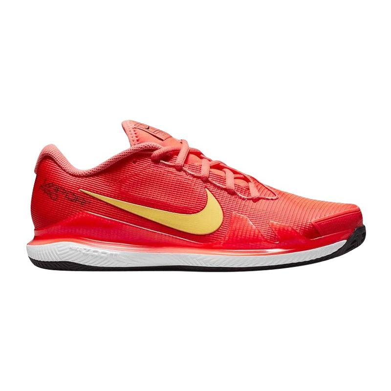 Кроссовки женские Nike Air Zoom Vapor Pro Clay (Коралловый/Желтый )