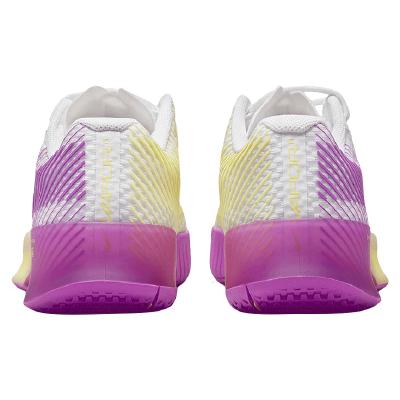Кроссовки женские Nike Court Air Zoom Vapor 11 (Белый/Фиолетовый/Желтый)