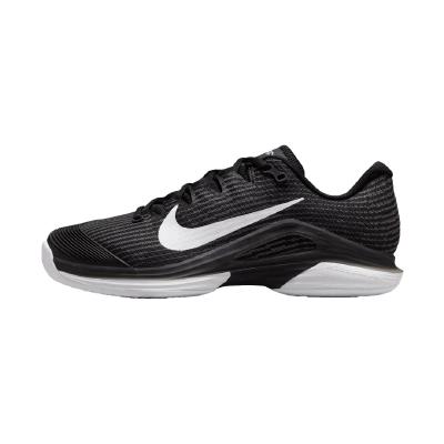 Кроссовки женские Nike Court Air Zoom Vapor 12 HC - Black/White/Dark Smoke