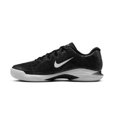 Кроссовки женские Nike Court Air Zoom Vapor 12 HC - Black/White/Dark Smoke