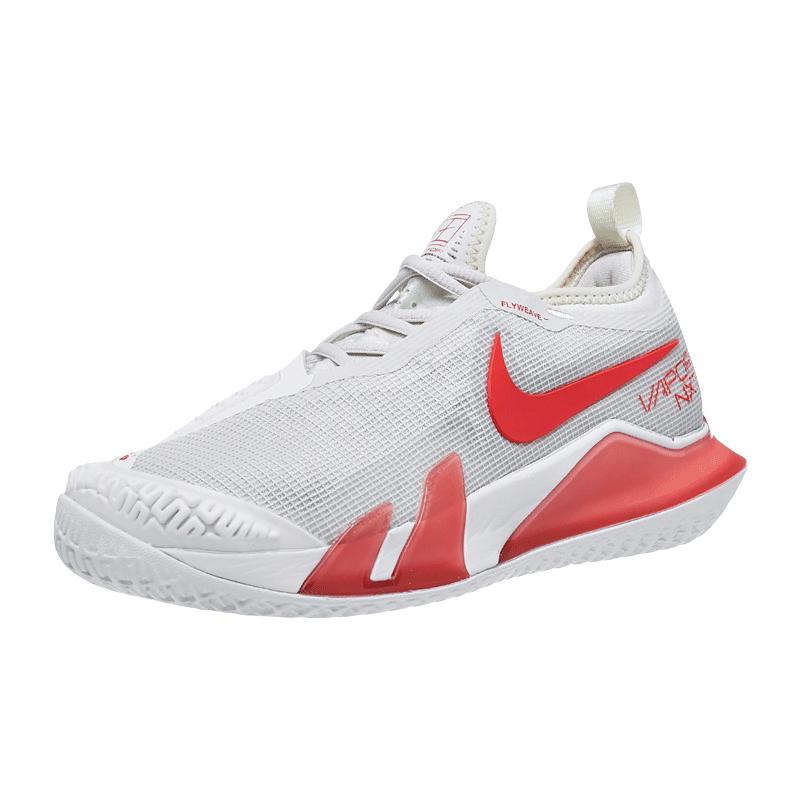 Кроссовки женские Nike Court React Vapor NXT (Белый/Красный)