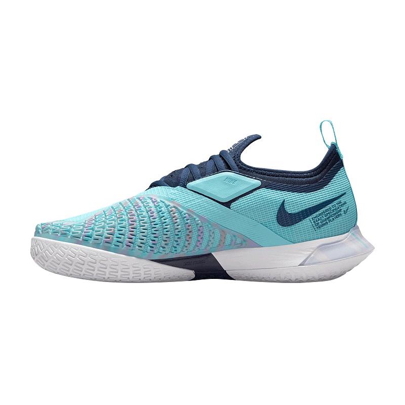 Кроссовки женские Nike Court React Vapor NXT (Бирюзовый/Белый)