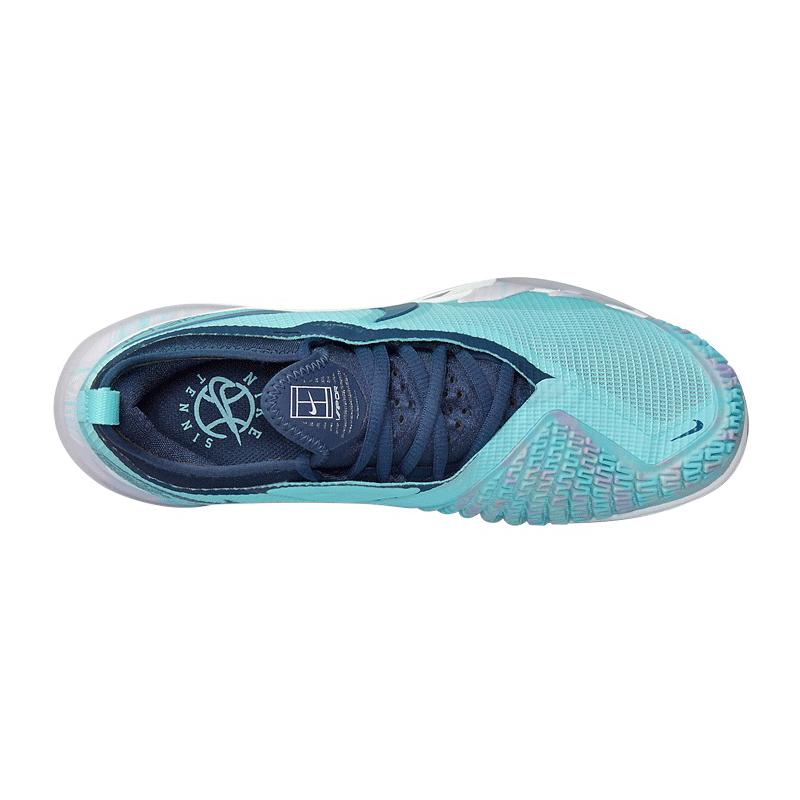 Кроссовки женские Nike Court React Vapor NXT (Бирюзовый/Белый)