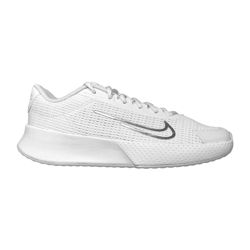 Кроссовки женские Nike Court Vapor Lite 2 (Белый/Серебрянный)