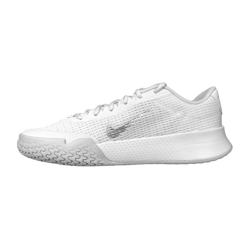 Кроссовки женские Nike Court Vapor Lite 2 (Белый/Серебрянный)