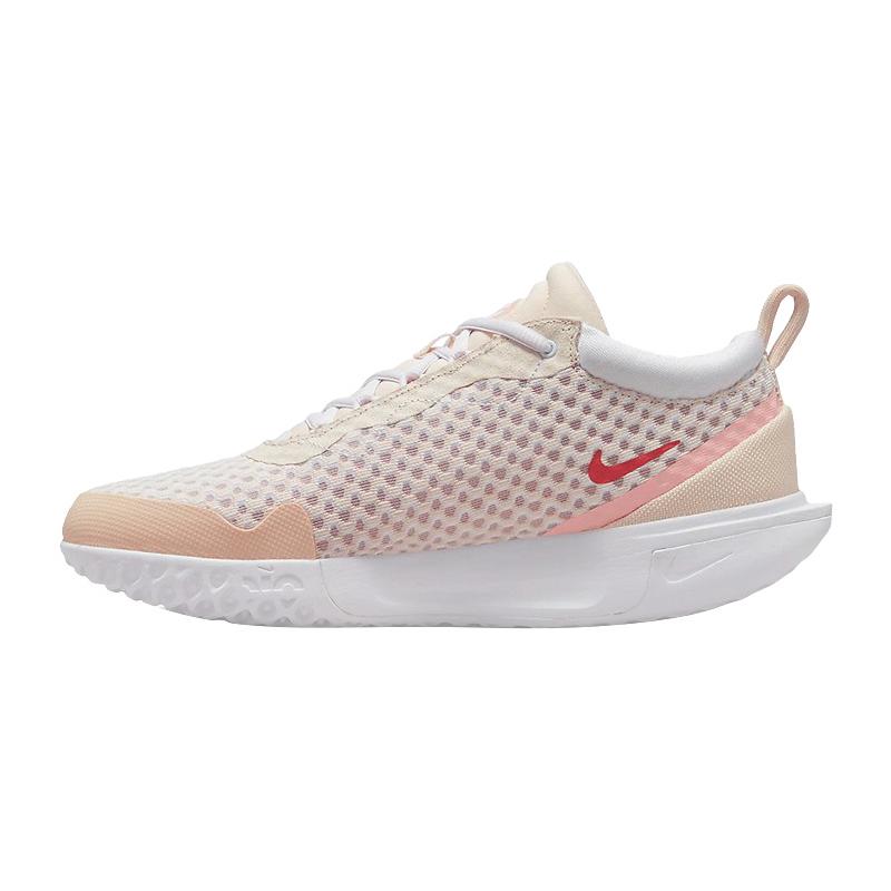 Кроссовки женские Nike Court Zoom Pro (Бежевый/Белый)