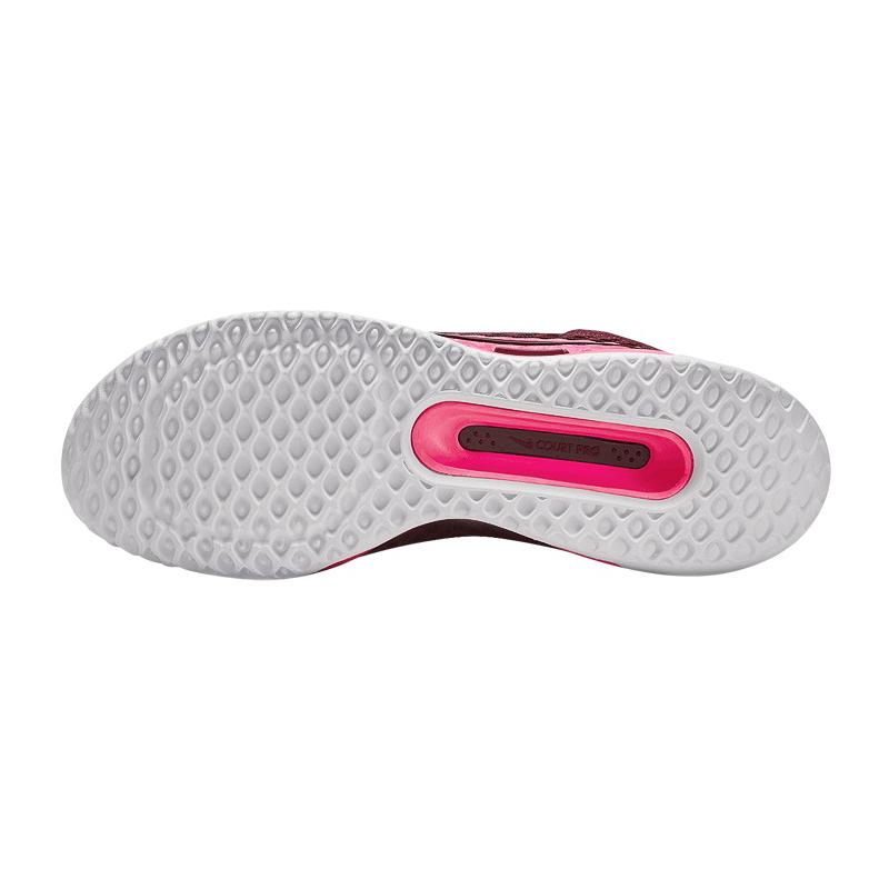 Кроссовки женские Nike Court Zoom Pro Premium (Бордовый/Розовый)