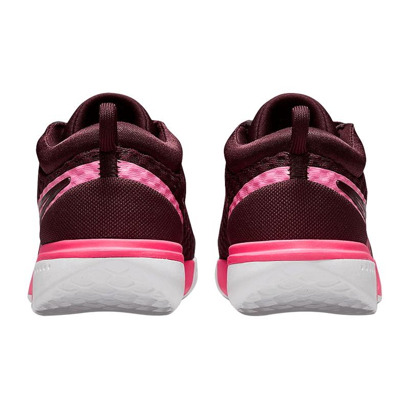 Кроссовки женские Nike Court Zoom Pro Premium (Бордовый/Розовый)