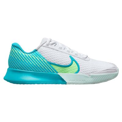 Кроссовки женские Nike Court Zoom Vapor Pro 2 (Белый/Бирюзовый/Желтый)
