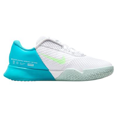 Кроссовки женские Nike Court Zoom Vapor Pro 2 (Белый/Бирюзовый/Желтый)