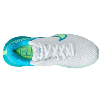 Кроссовки женские Nike Court Zoom Vapor Pro 2 (Белый/Бирюзовый/Желтый)