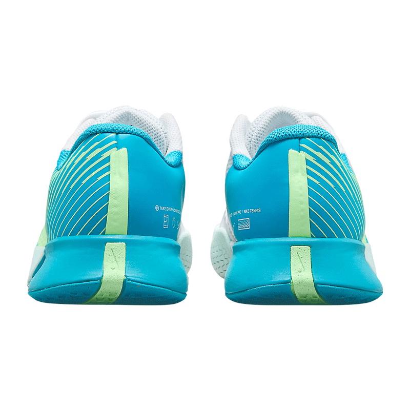 Кроссовки женские Nike Court Zoom Vapor Pro 2 (Белый/Бирюзовый/Желтый)
