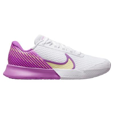 Кроссовки женские Nike Court Zoom Vapor Pro 2 (Белый/Фиолетовый/Желтый)