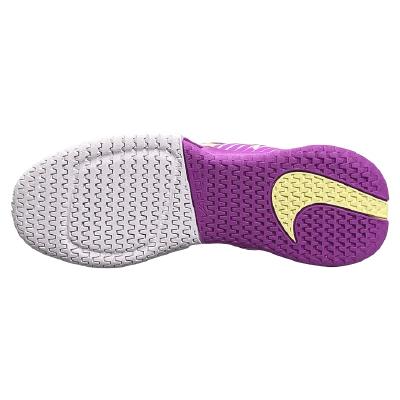Кроссовки женские Nike Court Zoom Vapor Pro 2 (Белый/Фиолетовый/Желтый)