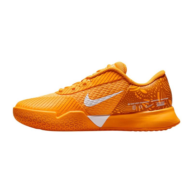 Кроссовки женские Nike Court Zoom Vapor Pro 2 (Оранжевый/Белый)