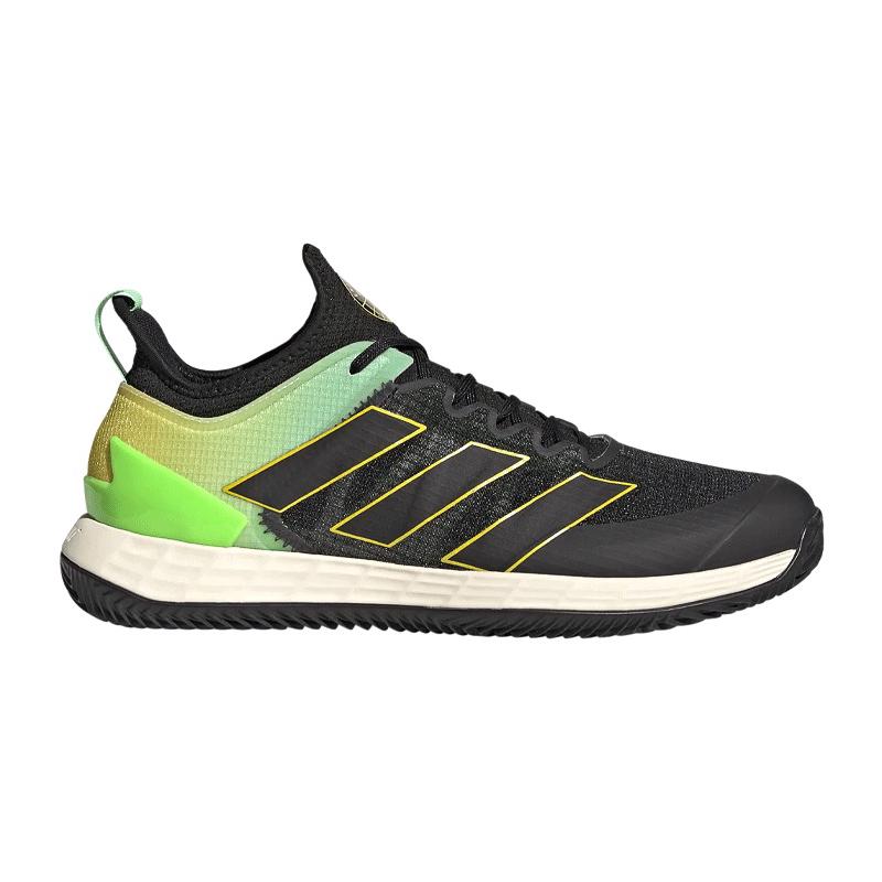 Кроссовки мужские Adidas Adizero Ubersonic 4 M Clay (Черный/Зеленый)