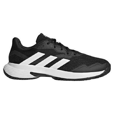 Кроссовки мужские Adidas Courtjam Control (Черный/Белый)