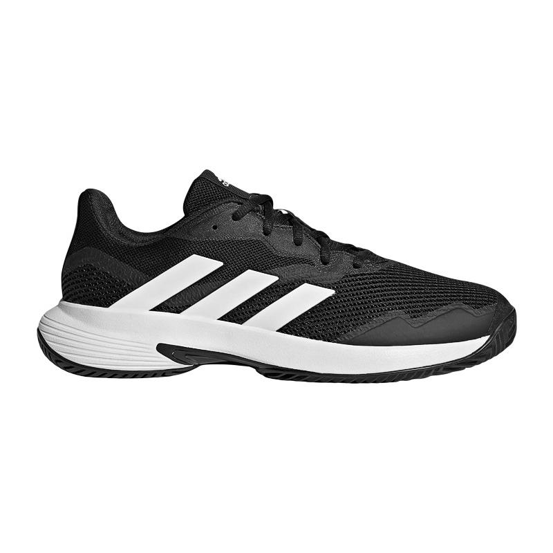 Кроссовки мужские Adidas Courtjam Control (Черный/Белый)