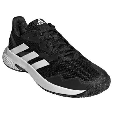 Кроссовки мужские Adidas Courtjam Control (Черный/Белый)