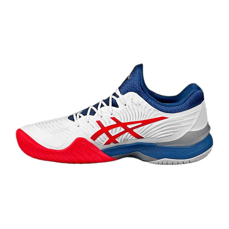 Теннисные кроссовки Asics Court FF 2 Clay White/Mako Blue