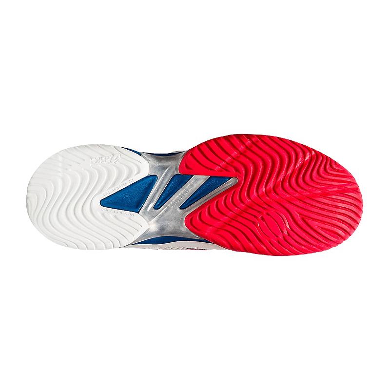 Теннисные кроссовки Asics Court FF 2 Clay White/Mako Blue