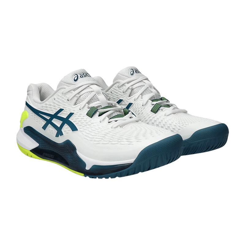 Кроссовки мужские Asics Gel-Resolution 9 (White/Restful Teal)