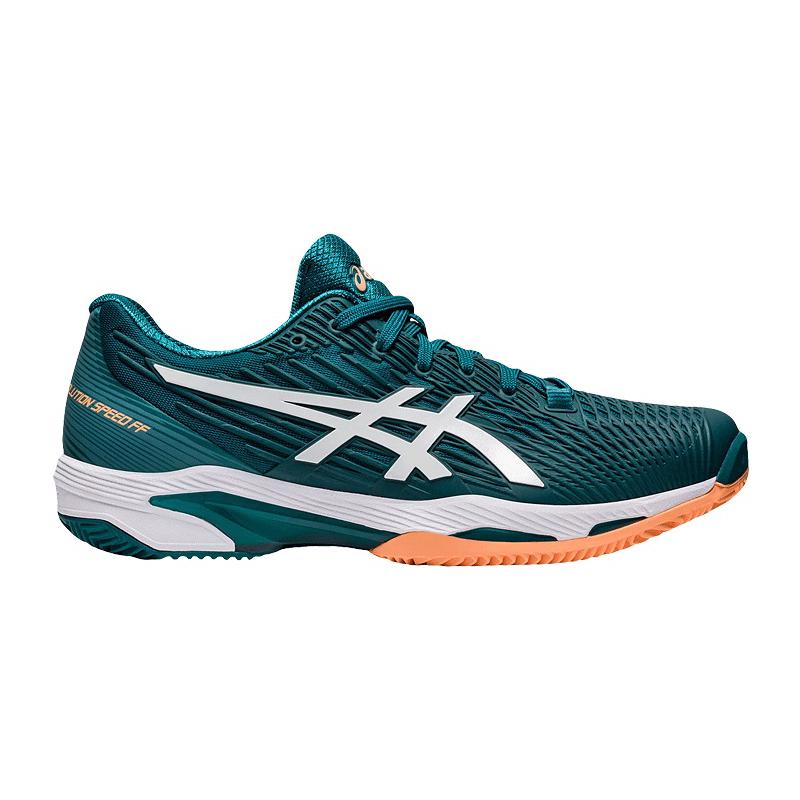 Кроссовки мужские Asics Gel-Solution Speed 2 FF (Velvet Pine/White)