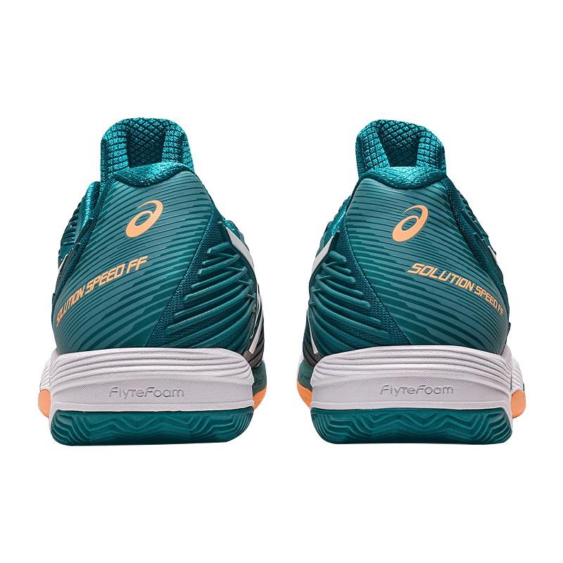 Кроссовки мужские Asics Gel-Solution Speed 2 FF (Velvet Pine/White)